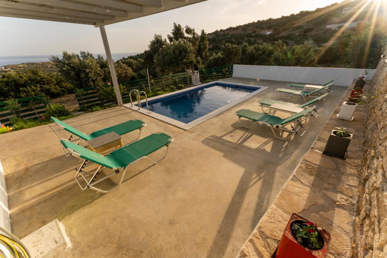 Galini House Vila Triopetra Exterior foto